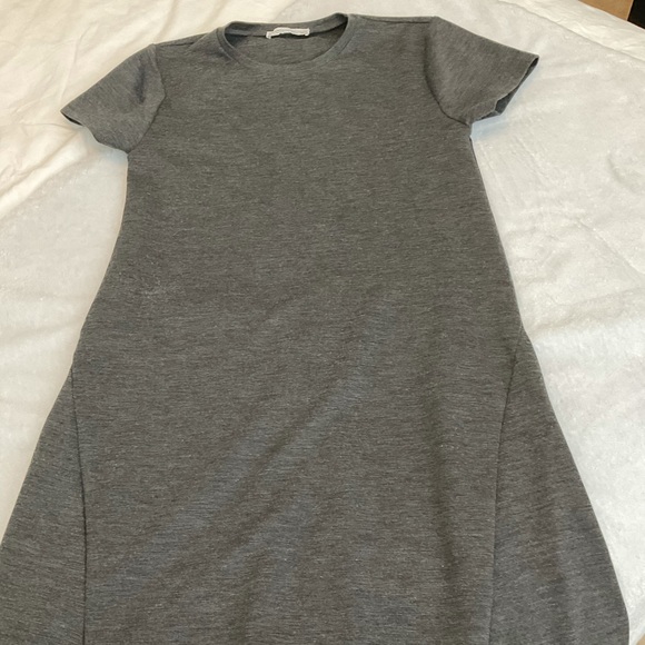 Zara Trafaluc grey shirt dress - Picture 2 of 5